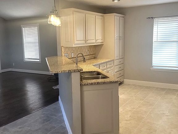 kitchen and open floor design