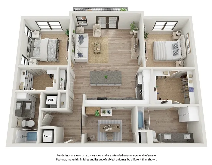 Floor plan B4 + Study