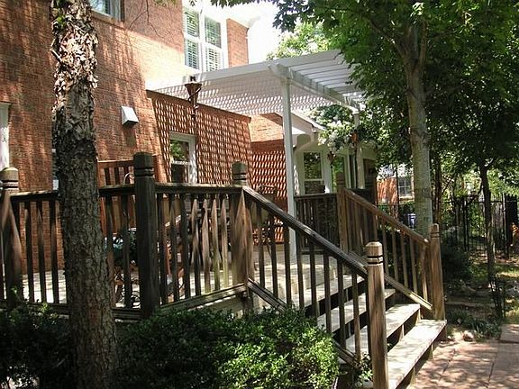 Gorgeous Rear Deck with pergola and room for a hot tub!