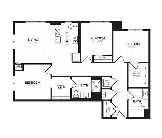 Floor plan C4