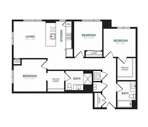 Floor plan C4