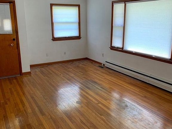 Living room east and south facing.