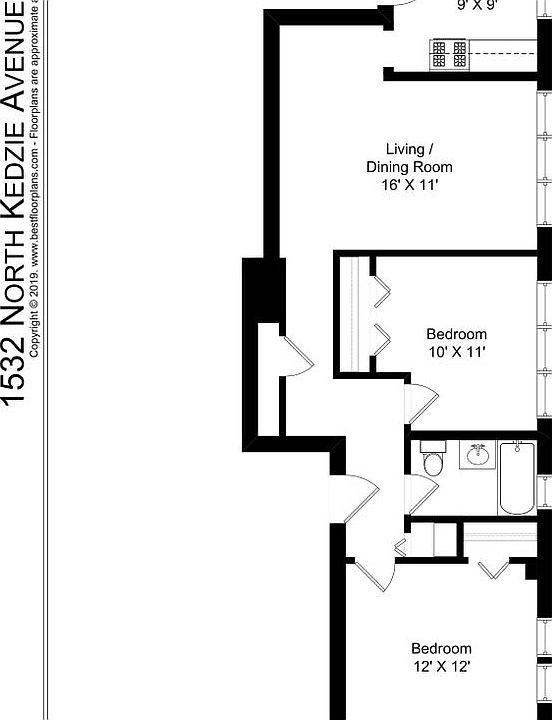 1st image of 1530-42 N Kedzie Ave #1532-1C
