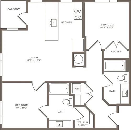 Floor plan B01