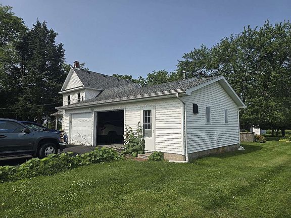 Two car garage and workroom