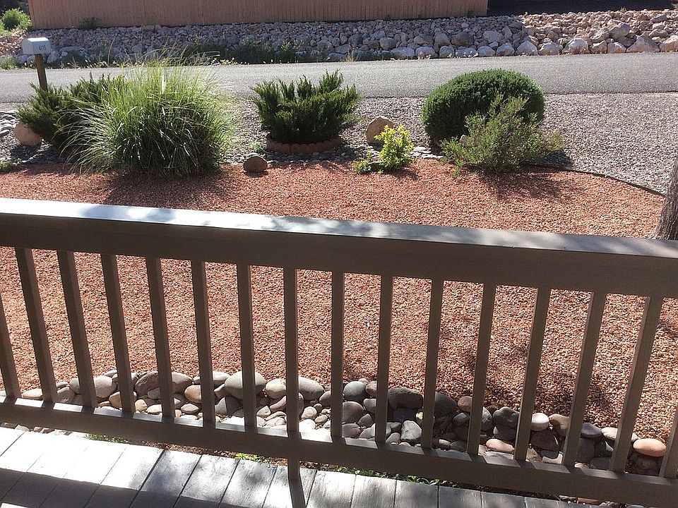 front yard from porch