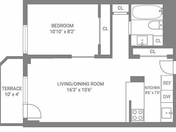 2nd image of 50 Lexington Ave APT 11B