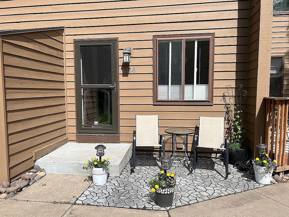 Private patio