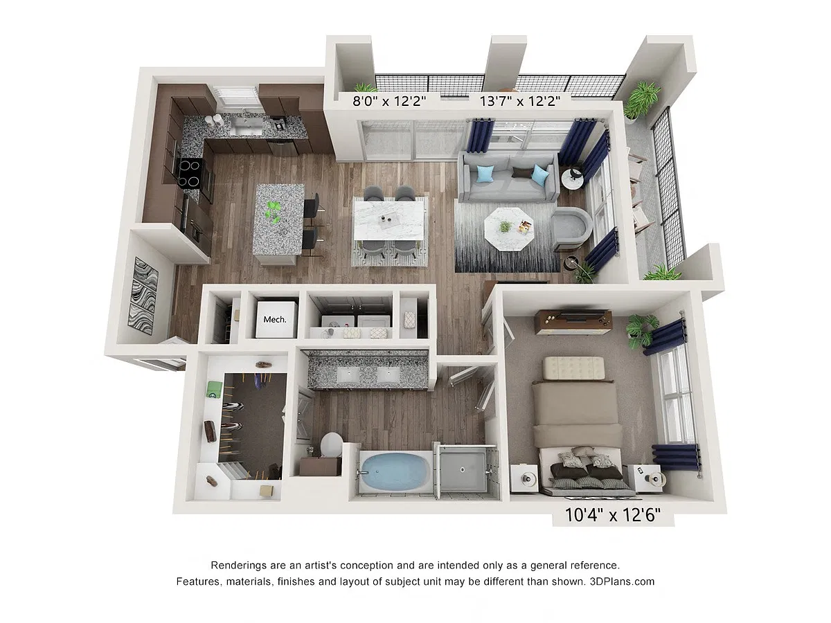 Floor plan A6