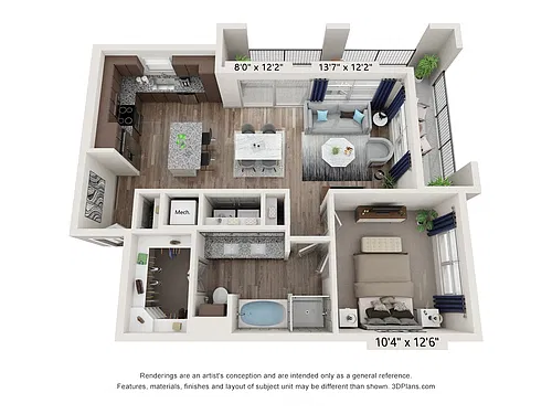 Floor plan A6