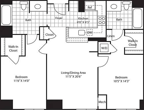 Floor plan Denver