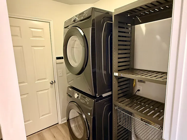 Laundry - full washer & dryer (door to garage)