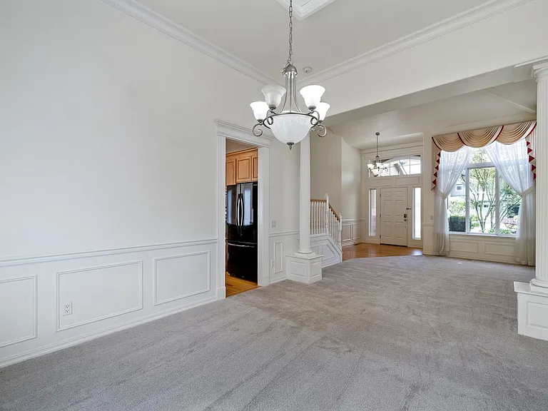 Formal living and dining room