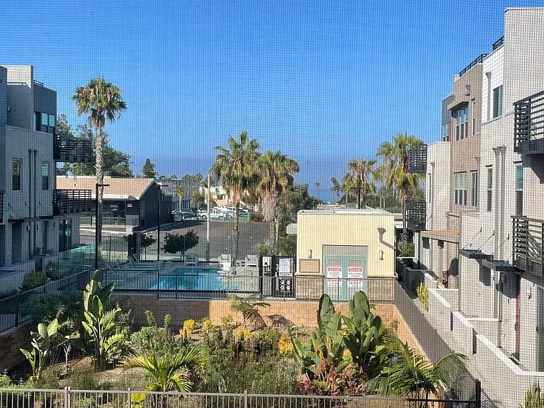 unobstructed view of ocean from 2rd floor dining room