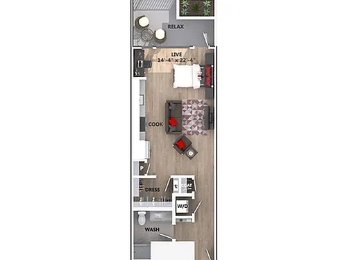 Floor plan E1