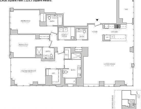 2nd image of 305 E 51st St APT 30A