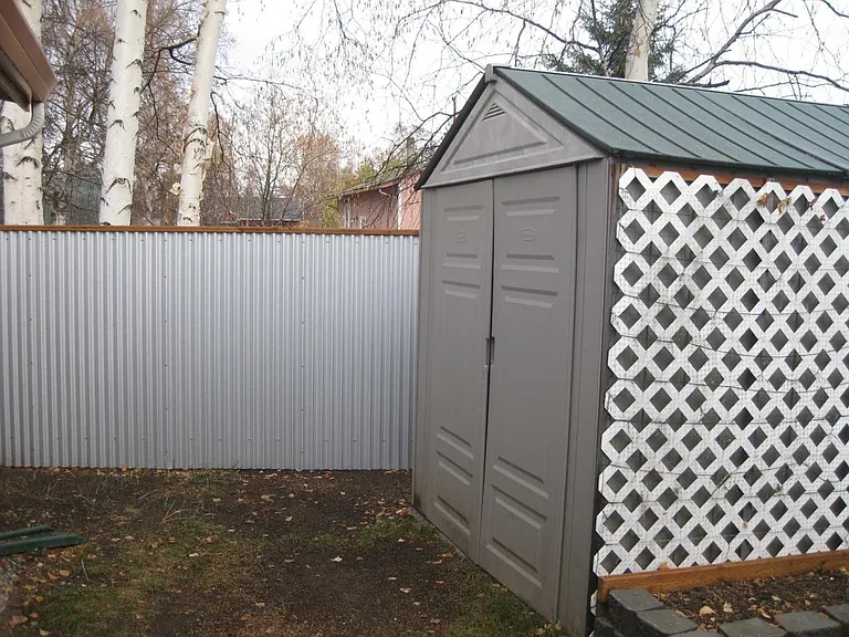Outside Garden Shed