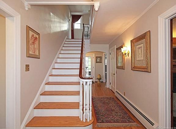 Gleaming hardwood floors th...