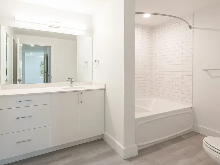 Bathroom With Hard Surface Flooring