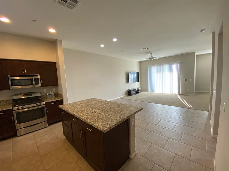 great room from kitchen
