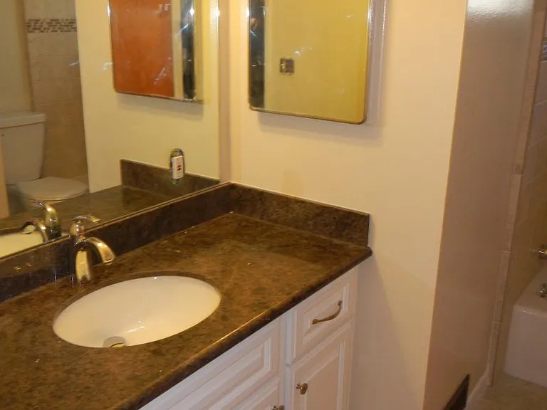 Main bathroom sink