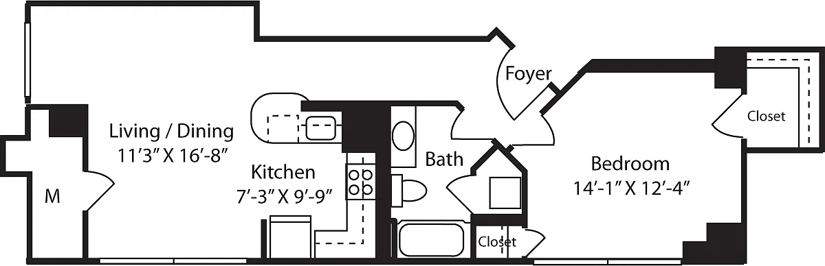 Floor plan Commonwealth