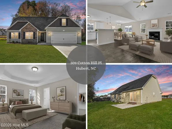 309 Cotton Hill Place Lot 91, Hubert, NC 28539
