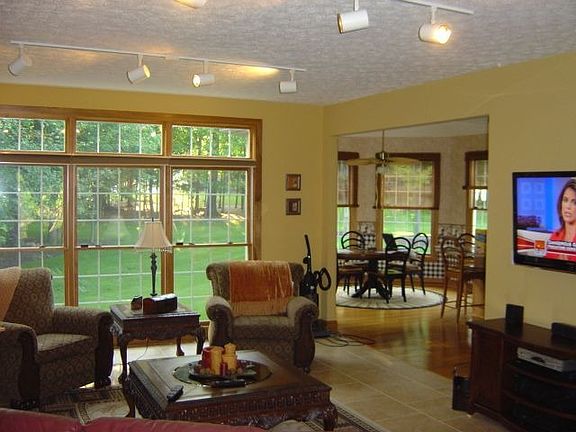 Family Room view to Kitchen
