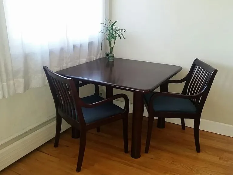 Dining nook perfect for cozy meals.