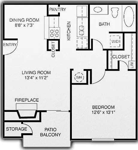 Floor plan The William Penn