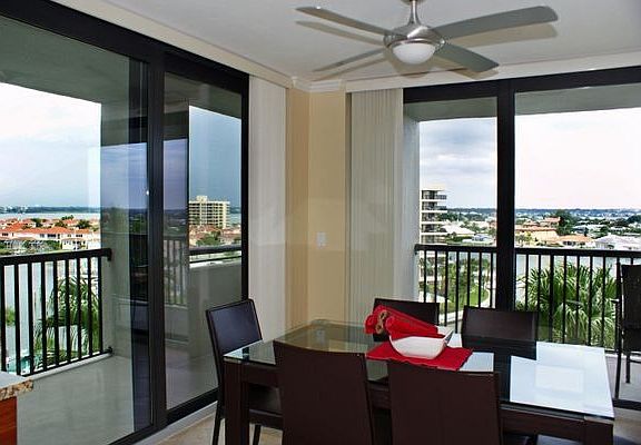 Formal dining with a view