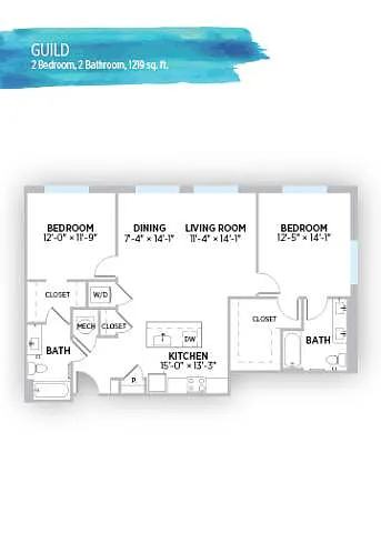 Floor plan Guild - B6