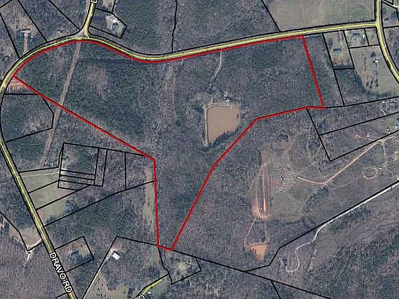 Aerial 63 acre parcel