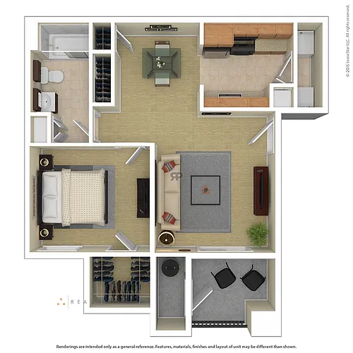 Floor plan The Topaz