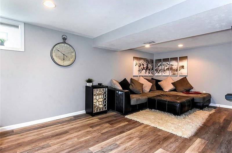 Finished basement