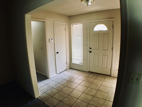 Tiled entryway