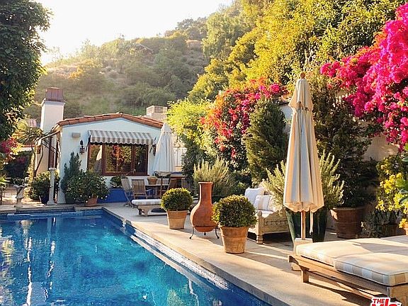 Poolside.