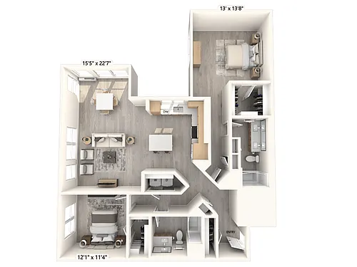 Floor plan BM15-5