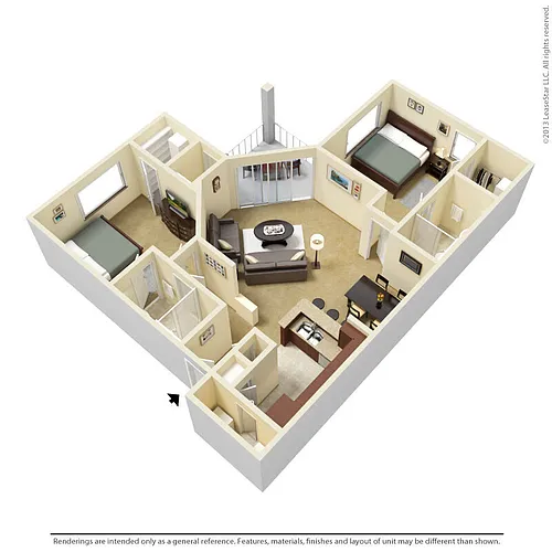 Floor plan B2
