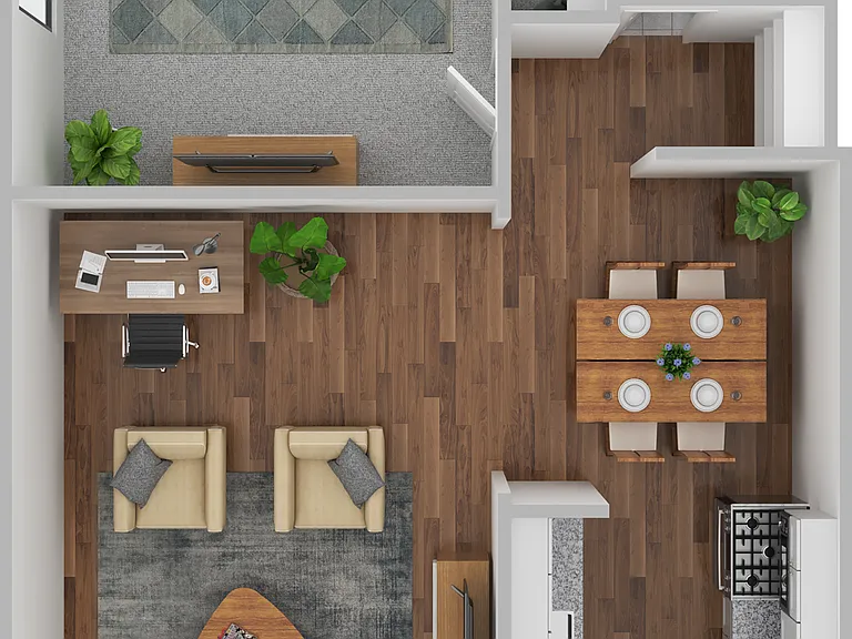 1 bed Floorplan 1 bed Floorplan