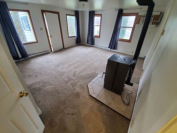 Living Room with Stove