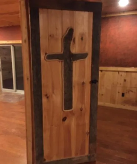 master bedroom door