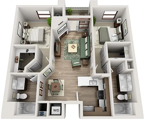 Floor plan Model C2