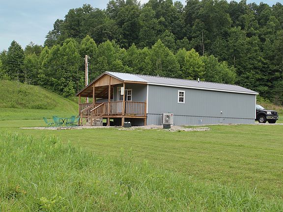 View of the cabin from the southeast corner