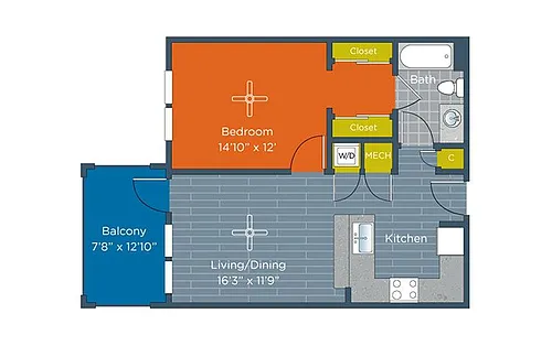 Floor plan Apex
