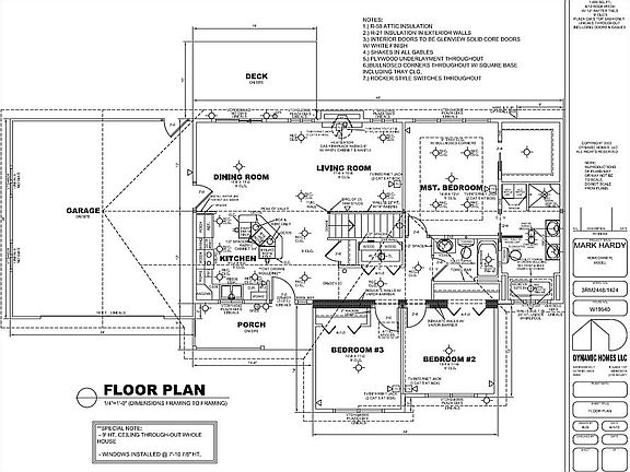 Floor Plan - Main Level