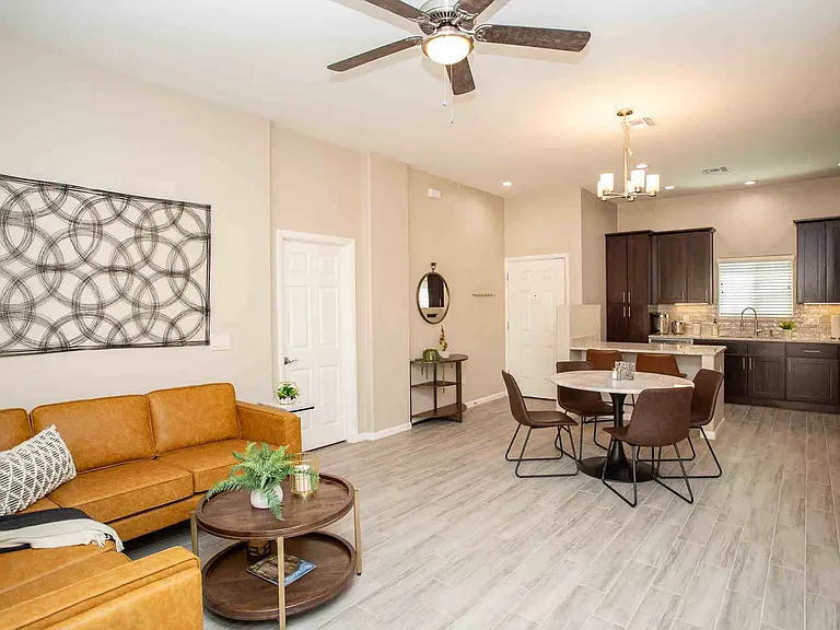 Open floor plan