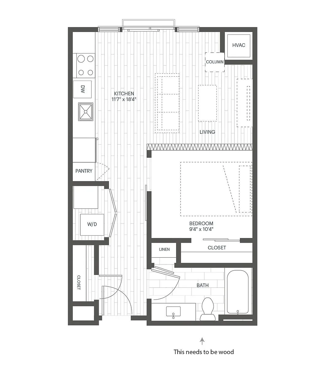 Floor plan A11T