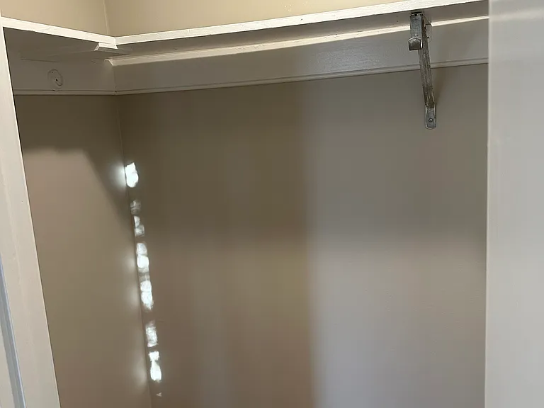 large closet in primary bedroom
