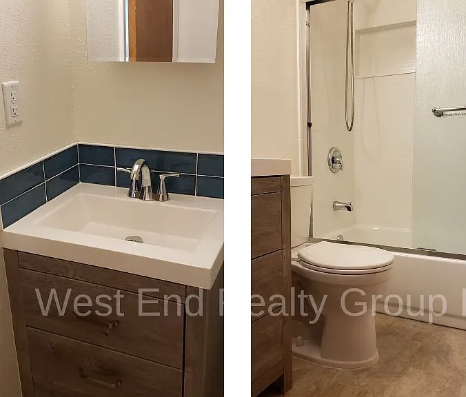 All new full bathroom from top to bottom!